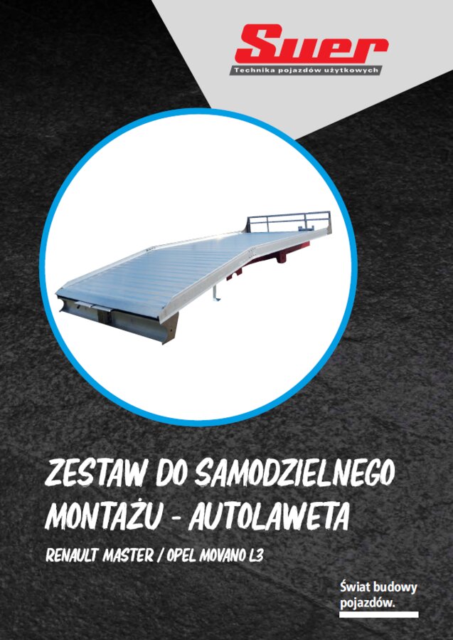 Zestaw do samodzielnego montażu - autolaweta